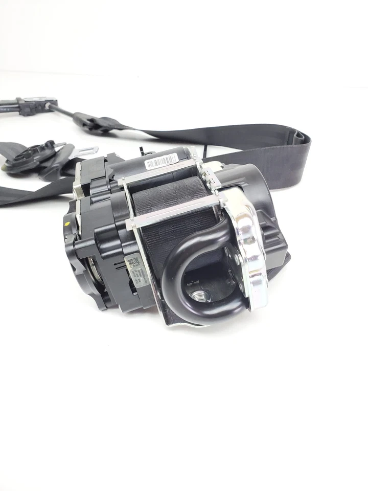 AUDI Q3 2019-2024 Conjunto de cinturón de seguridad delantero derecho negro OEM 83A857706 Foto 3 de 4