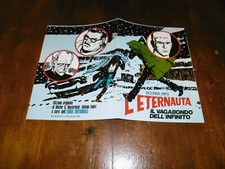 L'ETERNAUTA II°PARTE COPERTINA ORIGINALE PER INSERTI DI LANCIOSTORY DA EDICOLA