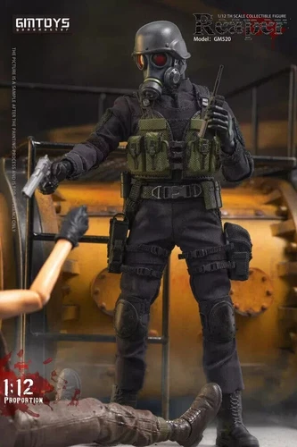 Gmtoys 1/12 Resident Evil Reaper hunk Action Figure Model Toy Deluxe In Stock - Picture 3 of 8
