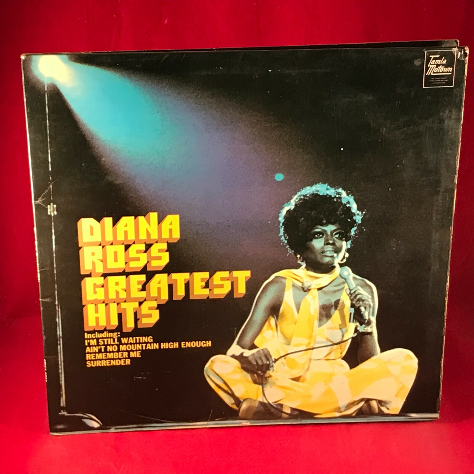 DIANA ROSS Greatest Hits 1972 UK VINYL LP EXCELLENT Motown Best of STMA8006