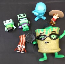 Treasure X Figures Moose Toys Lot Of 6 Figures Baggo Beans Works Serpy Bacon