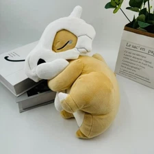 12" Sleep Goodnight Cubone Plush Toy Cartoon Game Stuffed Animal