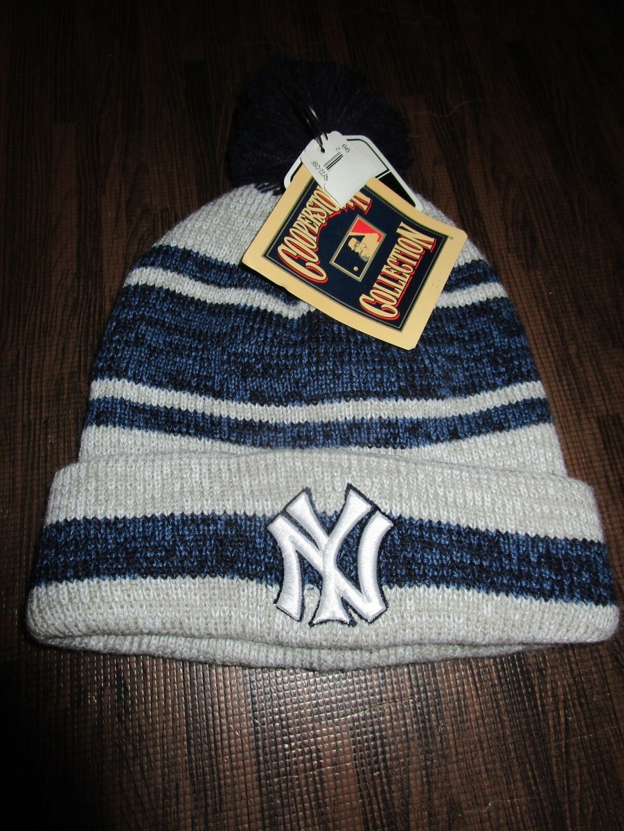 New York Yankees Cooperstown Collection Beanie Pom Hat Cap MLB