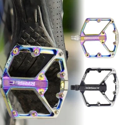 Fahrradpedale Aluminiumplattform 3 abgedichtete Lager rutschfest für MTB Rennrad - Bild 1 von 4