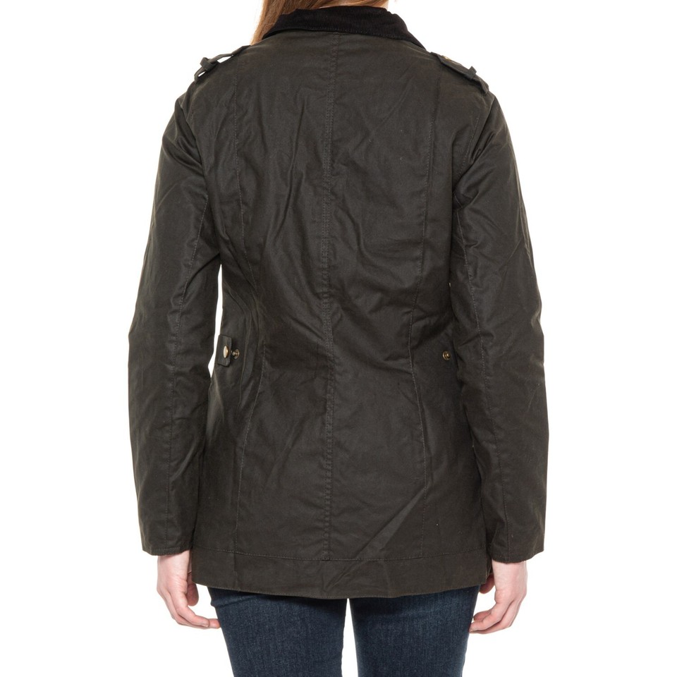 BARBOUR Ladies' Defense Waxed Cotton Jacket eBay
