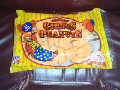 MELSTER  Circus Peanuts Marshmallow Fat Free Candy 11OZ BAG
