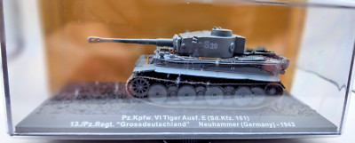 De Agostini 1:72 Pz. Kpfw VI Tiger Tank Sd.Kfz 181 Neuhammer Germany 1943 Sealed
