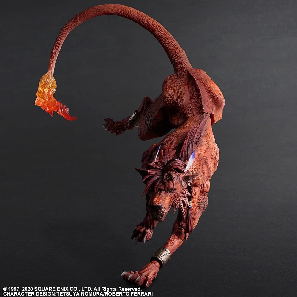 Final Fantasy VII Remake PLAY ARTS Kai Red XIII PVC Figure Square