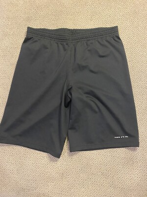 Mens BOA Black Running Spandex Compression Shorts Half Tights