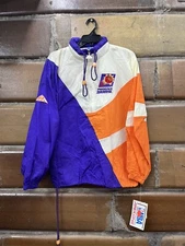 Vintage Phoenix Suns NBA Apex One Quarter Zip Windbreaker Jacket M NWT