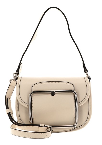 Seidenfelt Manufaktur Grurup Saddle Bag Schultertasche Tasche Cool Beige Neu-image