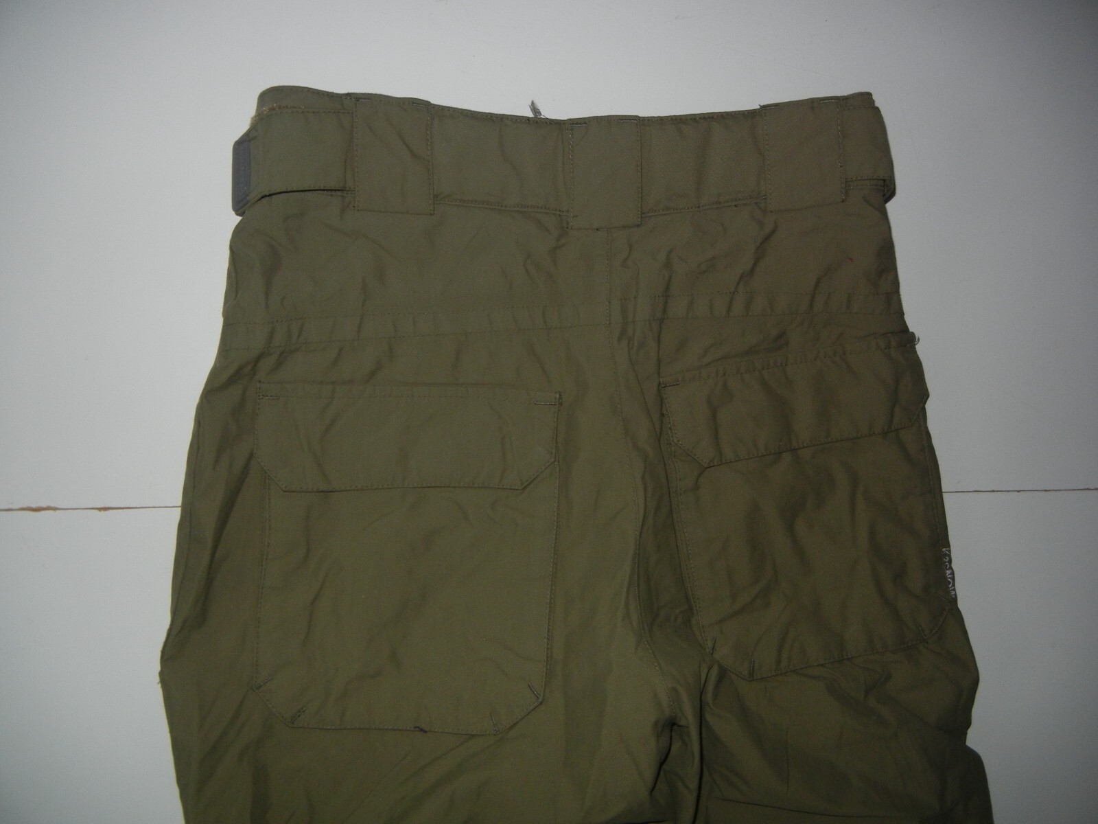 K2-SNOWBOARDS Brown Nylon WATERPROOF SNOW PANTS Hydromatic Hike Ski Gear Men XS