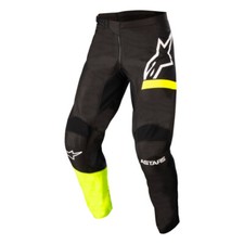Alpinestars Fluid Chaser Black/Yellow MX Off Road Pants Men's Sizes 28 & 40