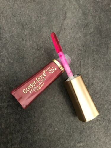 Golden Rose Pearl Lip Gloss Plumping With Vitamin E 10 Lola Pearl