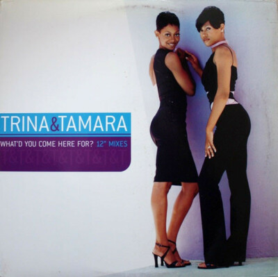 Trina & Tamara What'd You Come Here For? 12 Inch Single LP Vinyl Record New