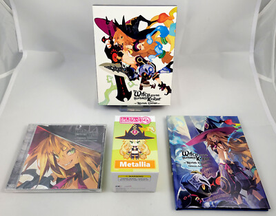 PS4 *NO GAME* The Witch and the Hundred Knight: Revival Limited Edition + Figure