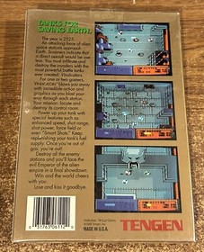 NINTENDO NES - VINDICATORS Game NEW Factory Sealed NO SEAM