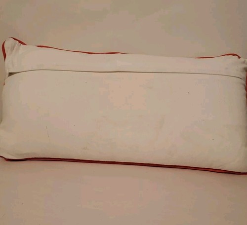 Almohada Lumbar Cooperativa Creativa Elm & Iron Birds On Dog Blanca 24x12" - Imagen 5 de 7