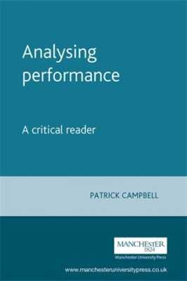 Analysing Performance: A Critical Reader Taschenbuch
