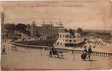 SPAIN Barcelona Santander Promenade Sardinero Beach c1922 Postcard