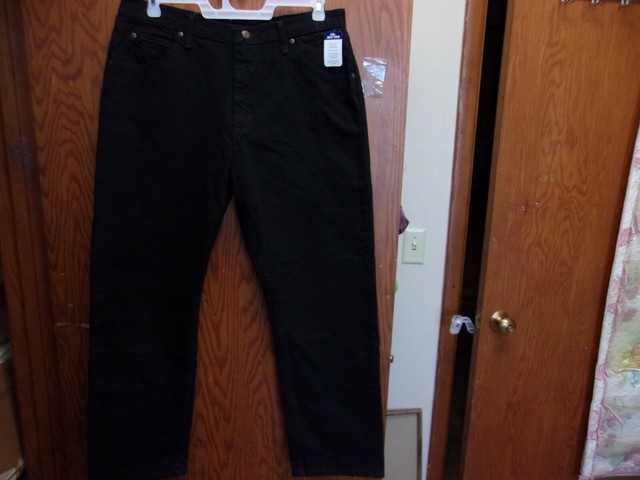 Wrangler Hero Relaxed Fit Jeans Black 