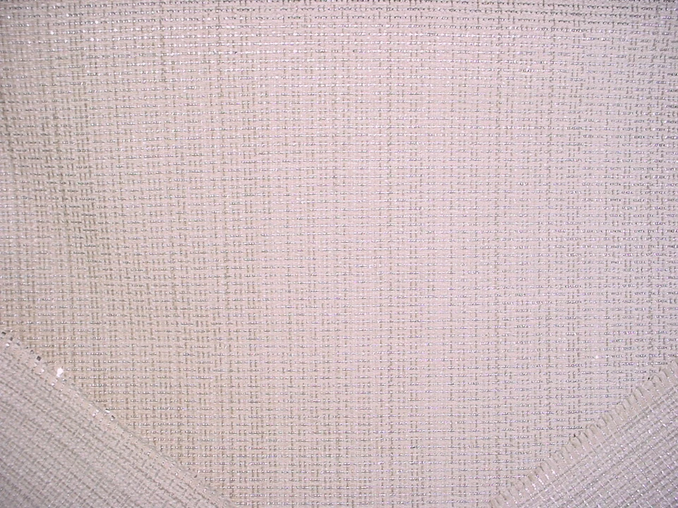 Tela de tapicería roscada plateada metálica 1-1/8Y Romo 9022 Abiko Champagne Foto 3 de 4