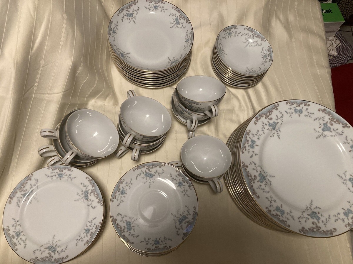 Mikasa Fine China Narumi Japan Seville 70pcs Dinnerware Set #5303