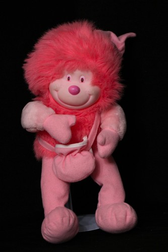 Animal Toy 14" Hot Pink Sprite Doll 1984 Vintage Plush Toy Doll - Picture 4 of 4