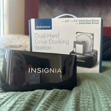 Almost Brand New Insignia Dual Hard Drive Docking Station NS-PCHDEDS19