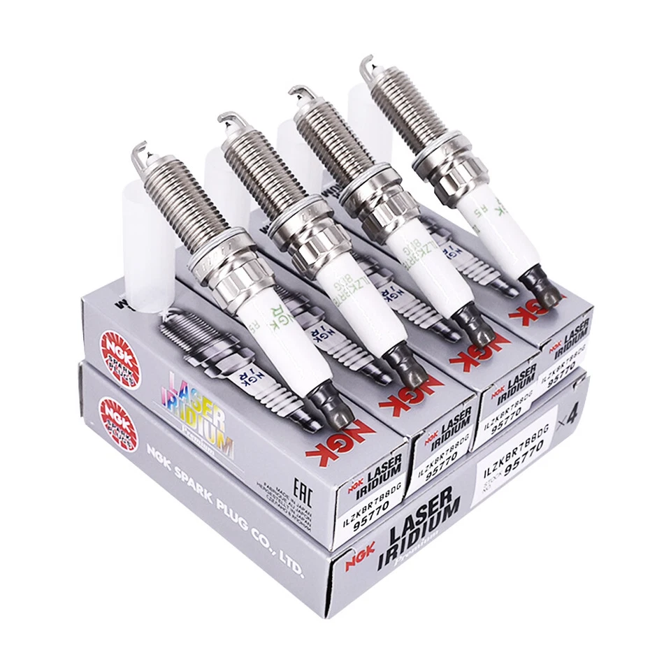 4 bujías NGK Iridium ILZKBR7B8DG para Mini Cooper 2007-2016 1,6 L 95770 Foto 2 de 4
