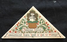 Publicité ancienne AMIEUX FRERES (conserverie Nantaise) Nantes (Marque-page)