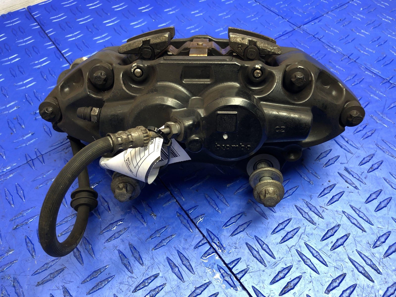2014-2019 BMW I8 FRONT RIGHT BLACK BRAKE CALIPER OEM