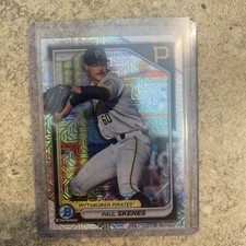 2024 Bowman Chrome Paul Skenes Mojo Refractor #BCP-125 ROY!!!