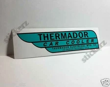 Thermador Car Cooler Sticker, evaporative swamp cooler decal