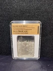 1950 Shuffleton's Barber Shop Norman Rockwell 24KT GOLD ON STERLING SILVER 10Z.