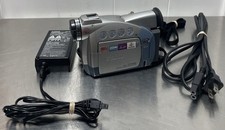 Canon ZR45 MC Color LCD 360X Digital Zoom Compact Camcorder Charger Remote Works