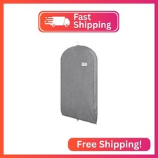 Univivi Garment Bags for Hanging Clothes, 43 Inch Suit Cover Bags for Closet Sto