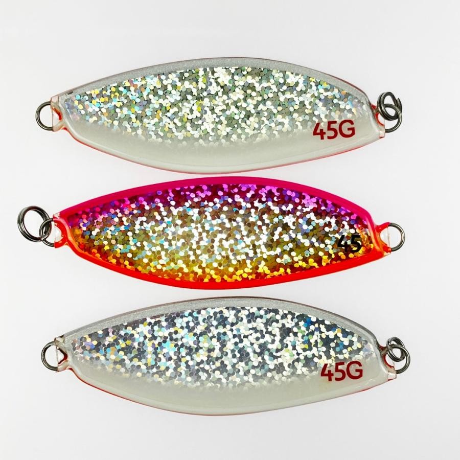Lures Chemist Salmon Spoon 45g Set of 3, No Scratches, Fishing Lures - Image 2
