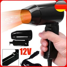 210W Auto Haartrockner Mini Reisefön 12V Camping Föhn Auto Fenster Defroster Fön