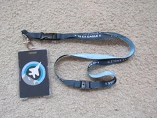 Boeing F-15 EX Eagle II Lanyard Badge Holder Advanced Strike Fighter Air Combat