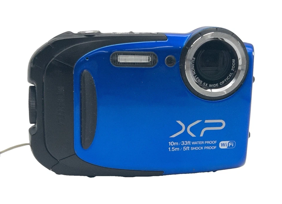 Fujifilm FinePix XP70 16.4MP Digital Camera Blau 🦊 Waterproof Wassersport - Bild 1 von 4
