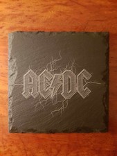 AC/DC - High Quality Laser Etched Slate Coaster