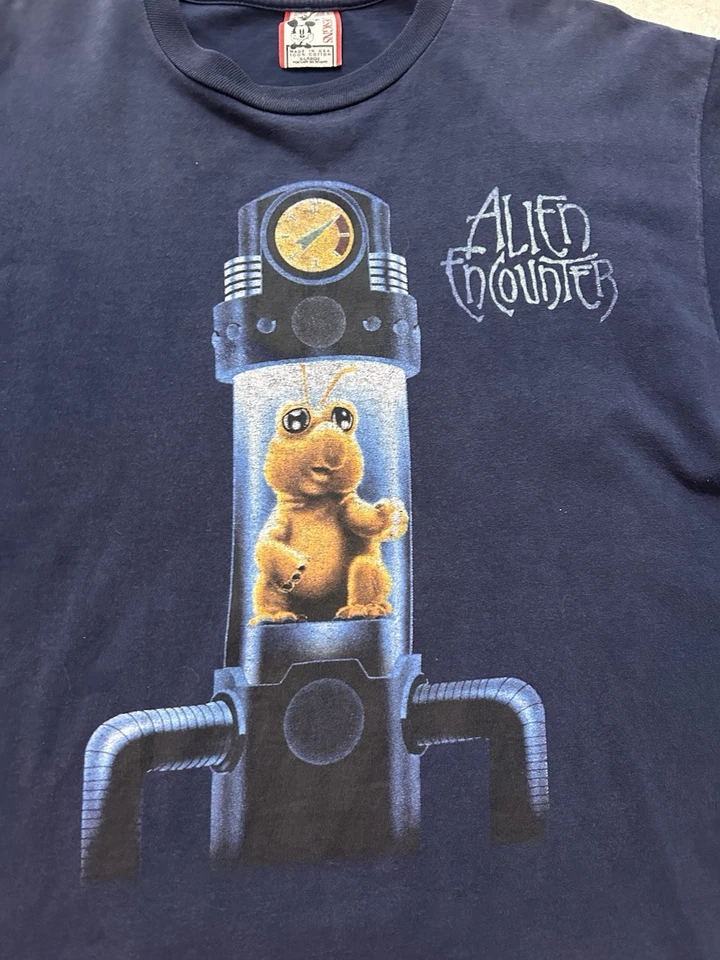 Camiseta Disney Alien Encounter Skippy De Colección Paseo en Parque Temático Ultra Rara XL Foto 2 de 4