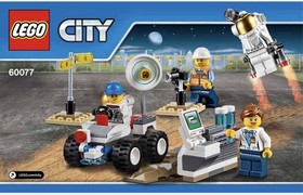LEGO CITY: Space Starter Set (60077) Complete With Minifigs And Manual