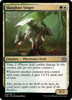 Slaughter Singer - NM Foil U : ONE