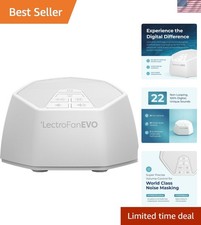 Adaptive Sound Technologies EVO White Noise Machine - Compact Sleep Sound Mac...