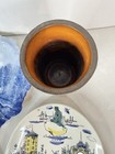 Vtg BING & GRONDAHL B&G Stoneware Denmark Blue White Rosenthal Plate Vase Wall — photo 8