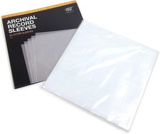 Protect Your Vinyl with 50 Translucent 4mil Archival Record Sleeves - MOFI MFSL