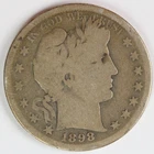 1898 S Barber Half Dollar
