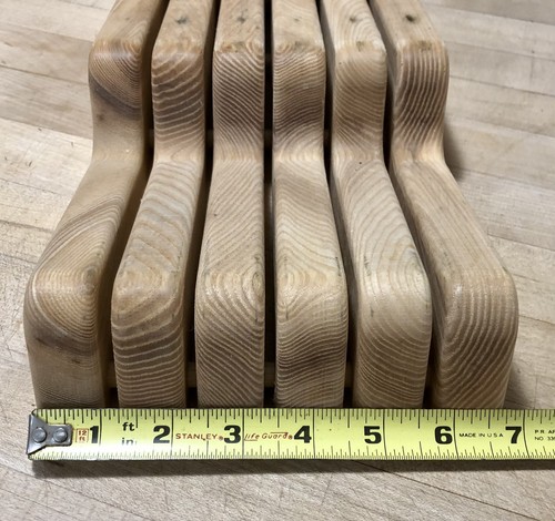 Crate & Barrel Messerblock mit 11 Schlitzen in Schublade Massivholz #548-693 - Bild 6 von 6